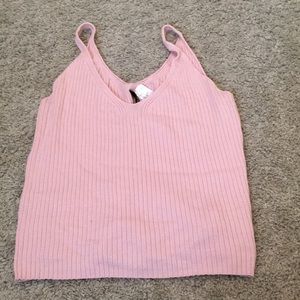 Pink tank top